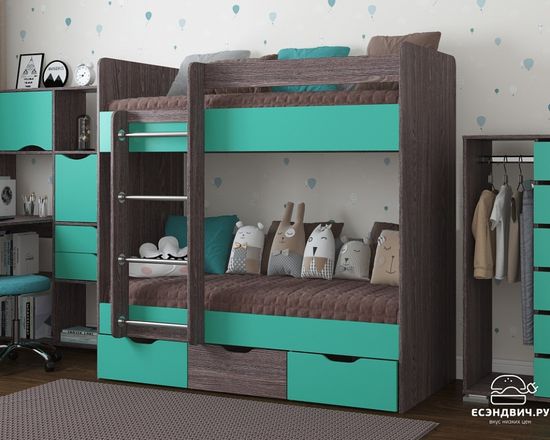 анкор темный / аква