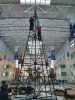 Уличная елка каркасная «Аврора» ED (пвх) от 8 м до 20,5 м