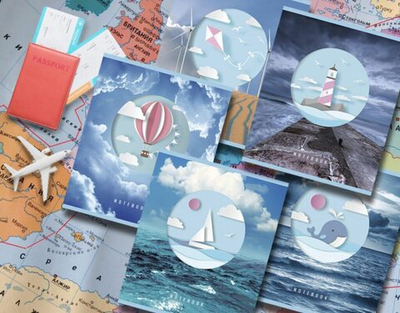 Тетрадь А5 48л кл. ПЗБМ "Следуй за мечтой" вырубка, белизна 100%