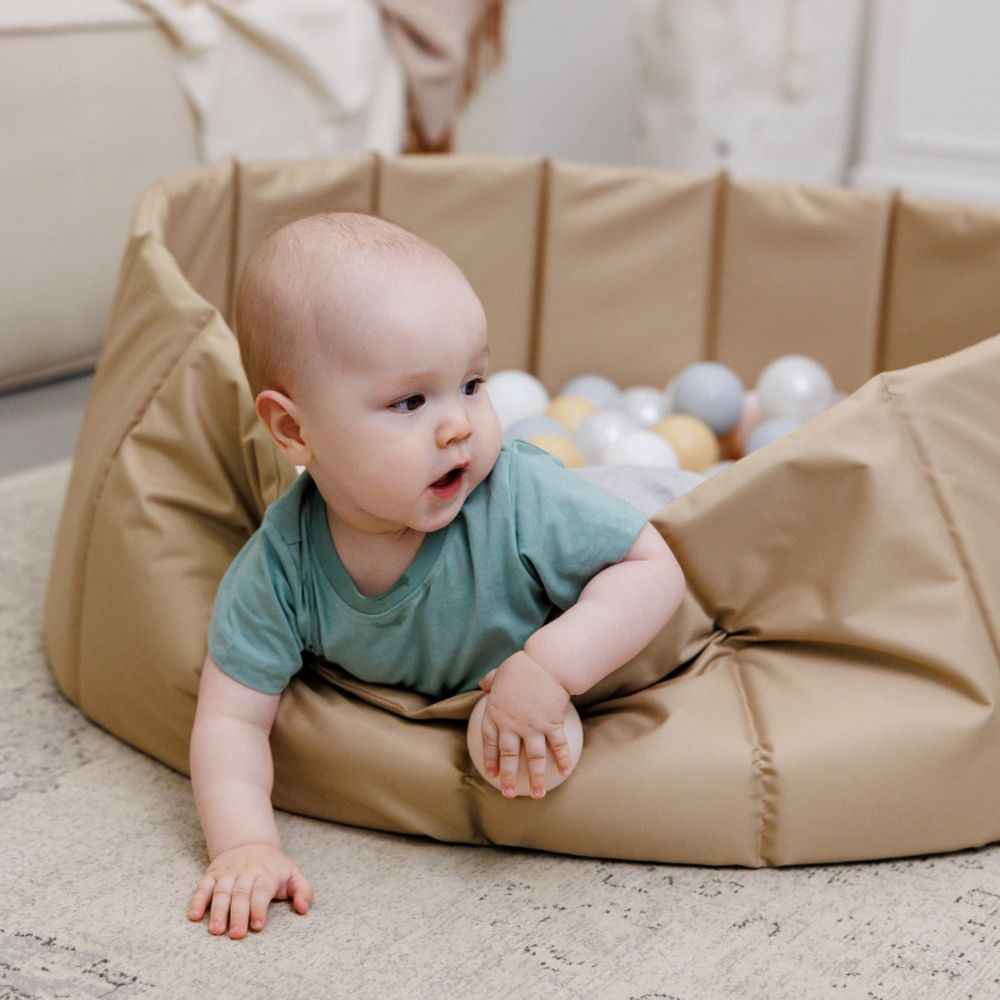 Игрушка Детский сухой бассейн TM Romana SoftPool (серый)