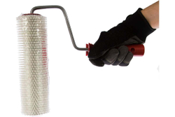 Игольчатый валик для наливных полов в сборе Зубр МАСТЕР 72х240 мм 03952-24 03952-24