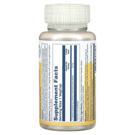 Для похудения и контроля веса Solaray, 5-HTP, 50 mg, 60 VegCaps