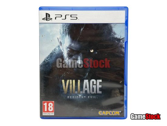 PS5 Resident Evil 8 Village (поддержка PS VR2) PPSA-01557 Б/У (Полностью на русском языке)