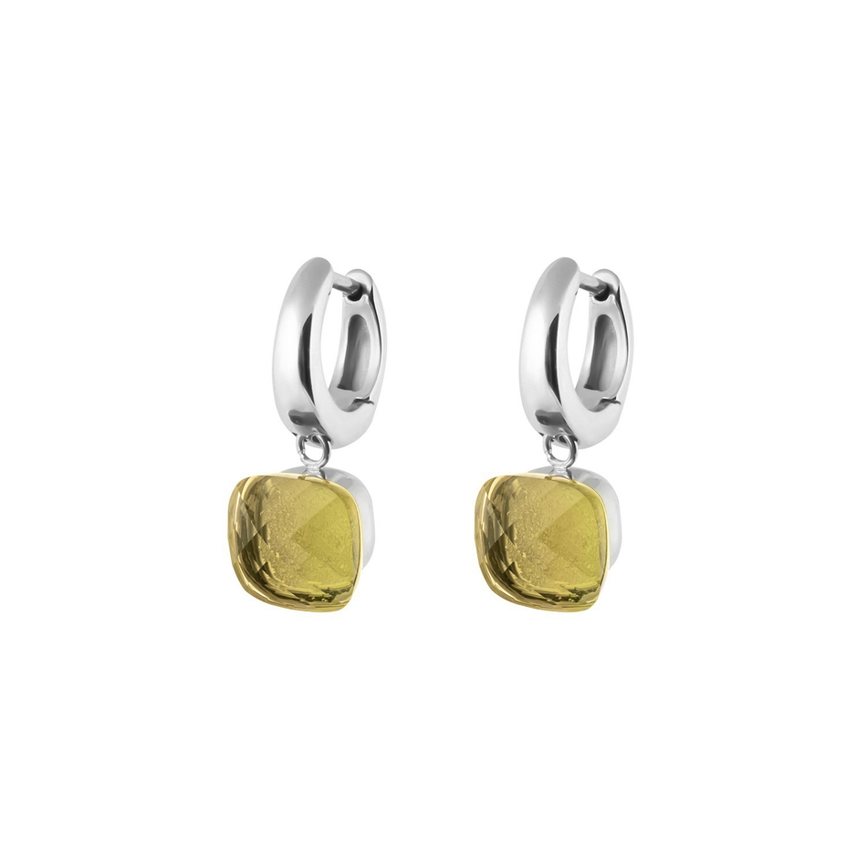 Серьги Qudo Firenze Powder Yellow 300324 BW/S
