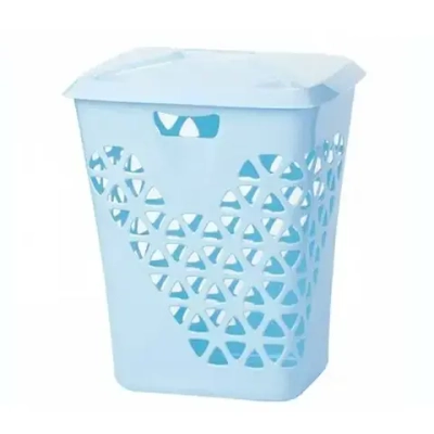 Корзина для белья ВЕНЕЦИЯ 60л Голубой 0,55,37х0,47м (комплект 6 шт)