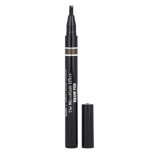 Billion Dollar Beauty, Billion USD Brows, The Microblade Effect, ручка для бровей, коричневая, 1,2 г (0,42 унции)