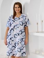 Халат Мира Виотекс ГОЛУБОЙ