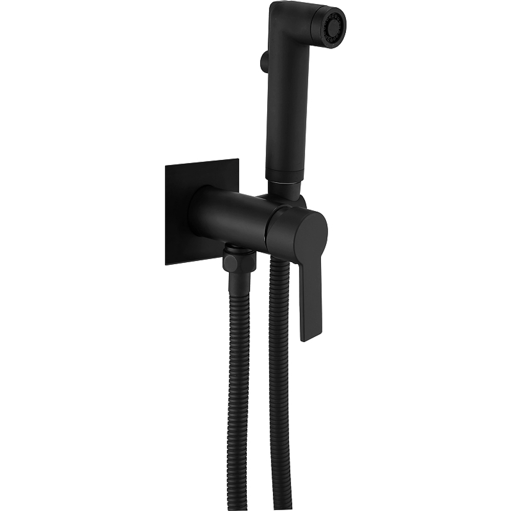 СМЕСИТЕЛЬ Д/ДУША ESKO СКР.МОНТАЖА SMH06 C ГИГ.ДУШЕМ BLACK