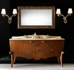 Зеркало Cezares Cavalli CAVALLI 1200x30x750 золото