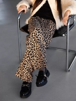 Штаны для девочки палаццо о с принтом