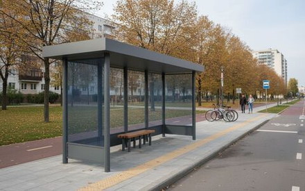 Остановка общественного транспорта "Мега-4"