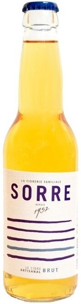 Сидр Сорр Артизаналь Брют / Sorre Cidre Artisanale Brut 0.33 - стекло