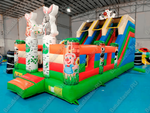 Коммерческий батут "Фермерские зверята"