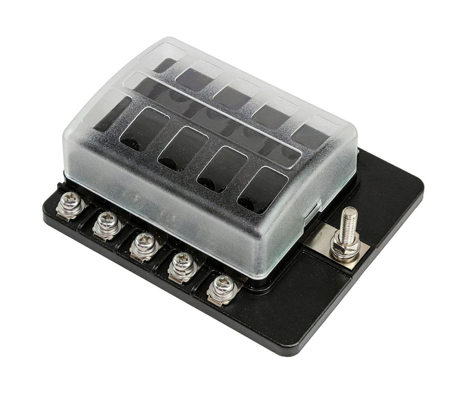 Блок на 10 предохранителей с индикацией исправности предохранителя, Marine Rocket