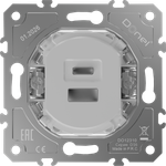 USB зарядное устройство 12 Вт тип A+С,  серия D16