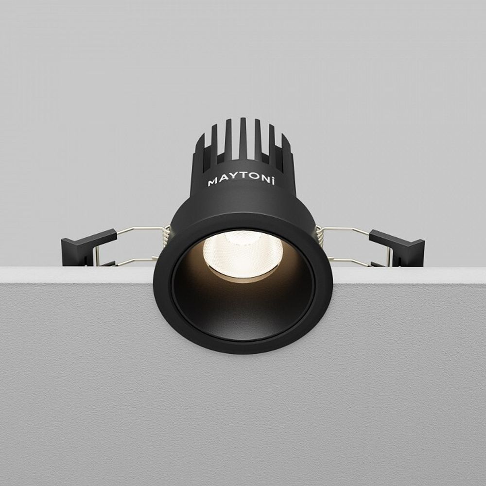 Встраиваемый светильник Maytoni Dip DL115-10W-4K-B