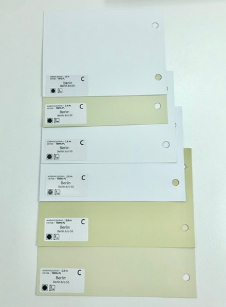 Ткань для рулонной шторы Berlin blackout