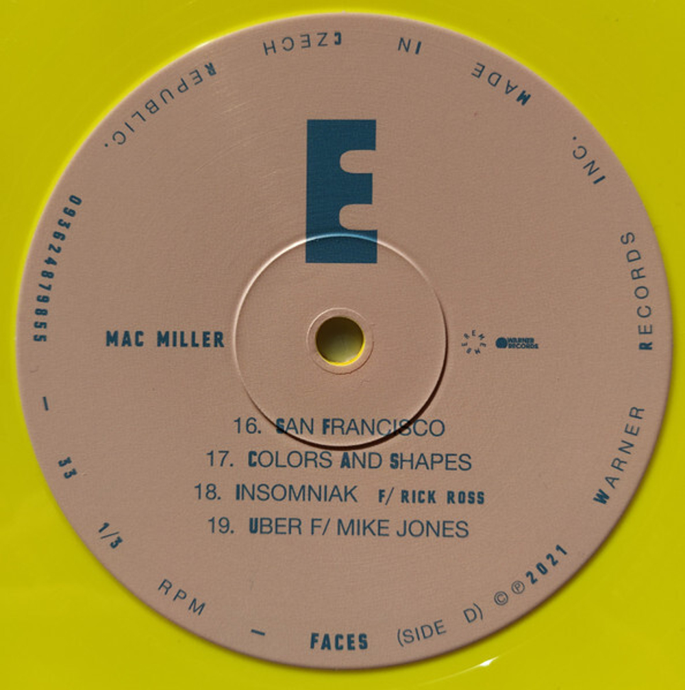 Mac Miller / Faces (Coloured Vinyl)(3LP)