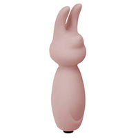 Светло-розовый мини-вибратор 8,2см Lola Games Emotions Funny Bunny Light pink 4007-02Lola