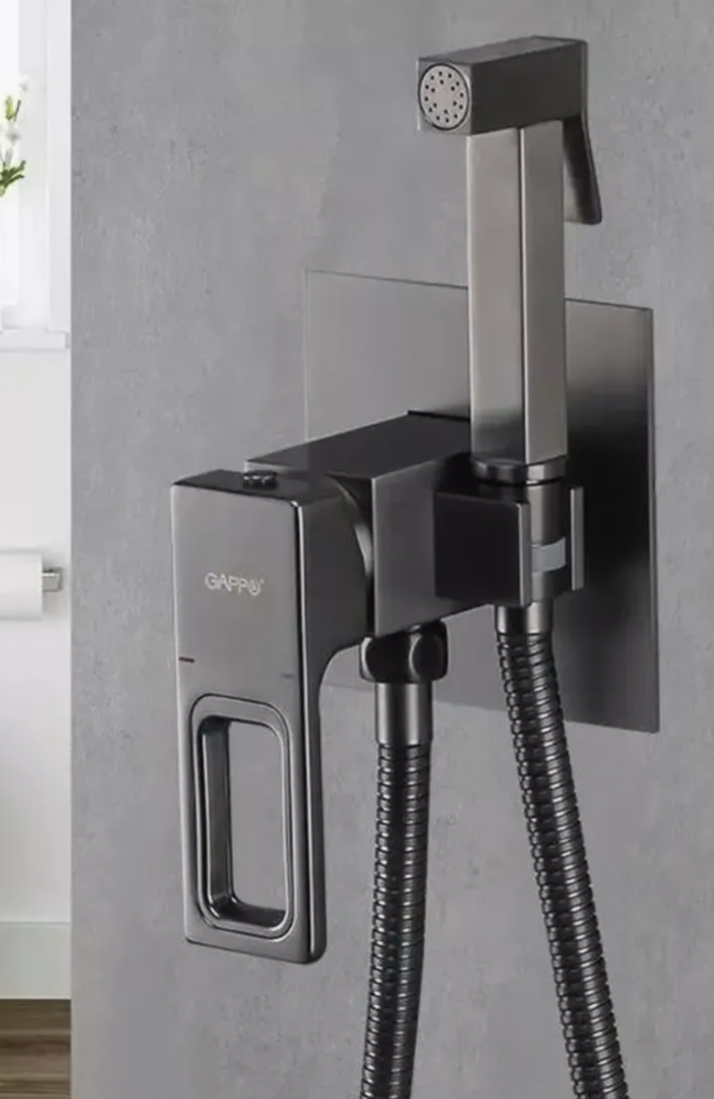 Смеситель с гигиеническим душем Gappo G7217-9