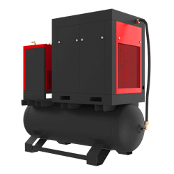 HRS-94750TD5 Винтовой компрессор с ресивером и осушителем Harrison: 750 л/мин, 8 бар, 5.5 кВт, 500 л