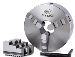 Токарный патрон К11-200 мм, трехкулачковый, самоцентрирующийся