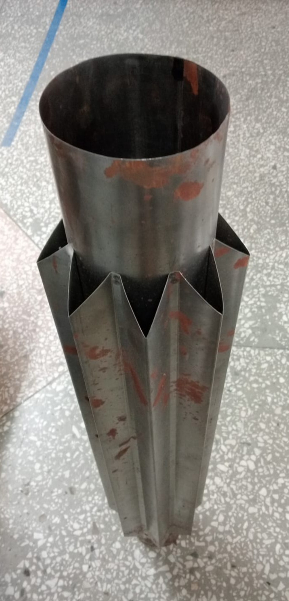 Дымоход конвектор d150 мм L1,25м