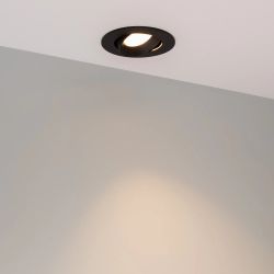 Светильник MS-ATOLL-BUILT-TURN-R94-10W Warm3000 (BK, 60 deg, 230V) (Arlight, IP54 Металл, 5 лет) 041574