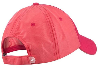 Теннисная кепка Babolat Basic Logo Cap Junior - red rose