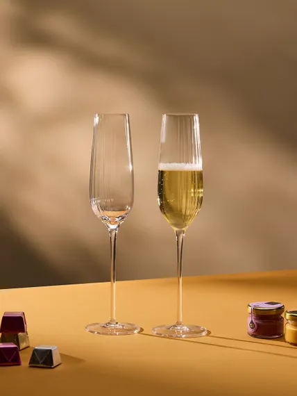 Набор бокалов для шампанского alice в подарочной упаковке, 200 мл, 2 шт.