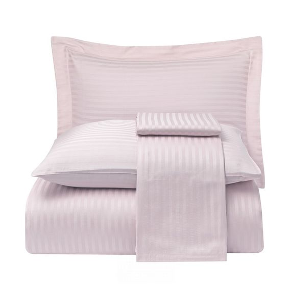 Постельное белье JAQUARD розовый жаккард deluxe TIVOLYO HOME Турция