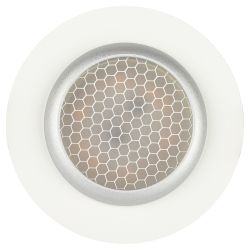 Светильник встраиваемый алюминиевый ЭРА KL109 WH/SL под лампу MR16 GU5.3 белый/серебро матовый | Алюминиевые встраиваемые светильники