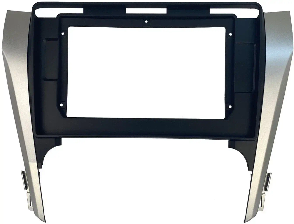 Магнитола Toyota Camry 50 2011-2014 (рамка серебристо-черная) - Teyes CC4-PRO монитор 13" 2K QLED на Android 13, Snapdragon 778G, 8+128, AI, CarPlay, DSP, 4G SIM-слот