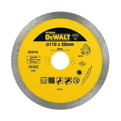 Диск алмазный по керамике DeWalt DT3715 110х20мм