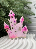 Новогодняя елочная игрушка Замок