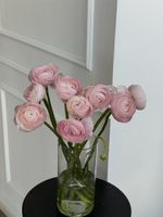 Ранункулюс в розовом оттенке