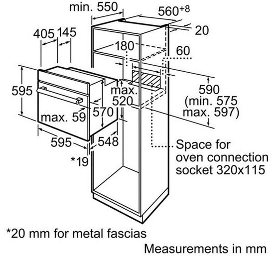 Электрический духовой шкаф Bosch HBN301E2Q