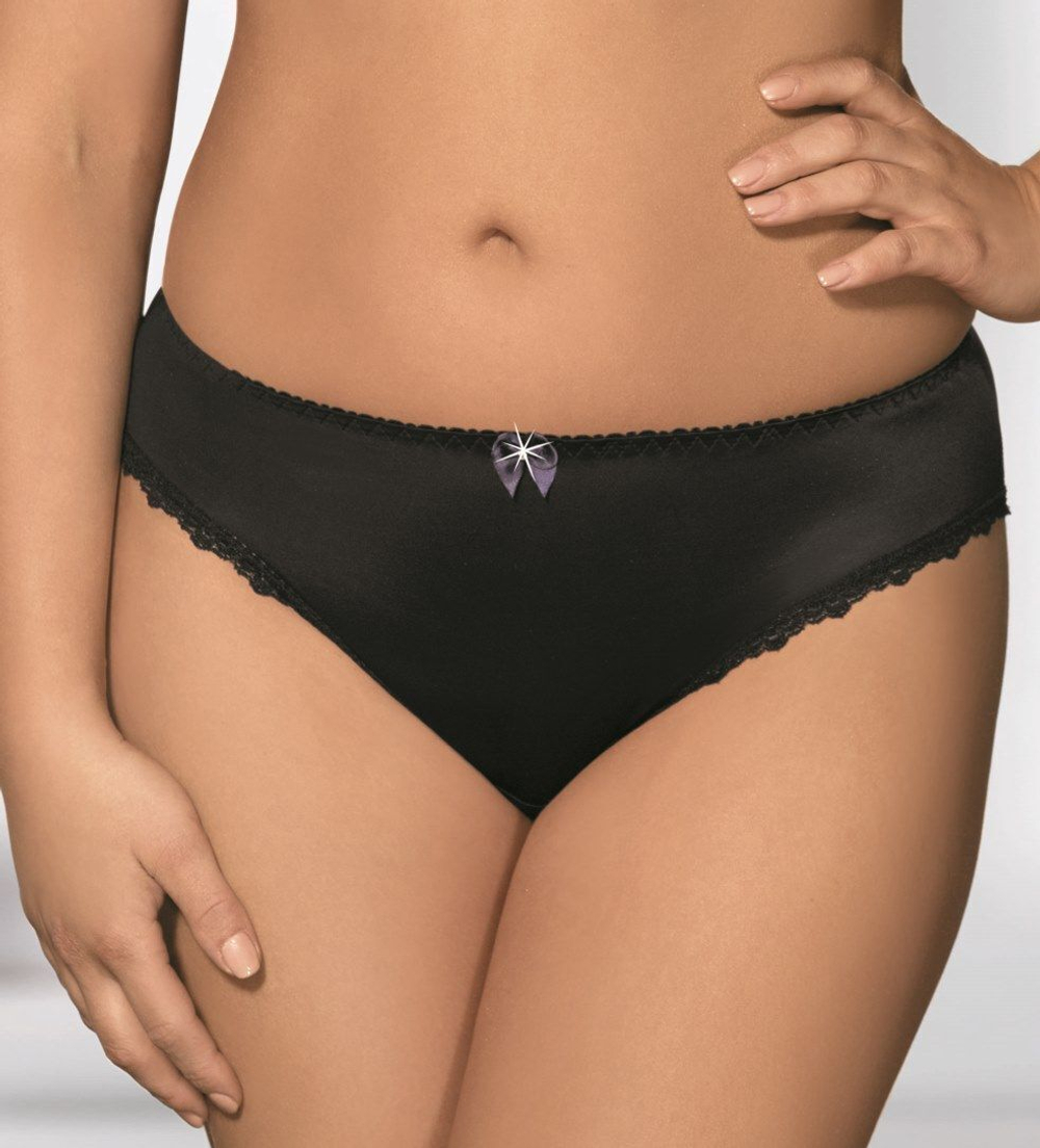 Трусики-слип из тонкого смесового трикотажа (Размер: XXL) (Цвет: бежевый)