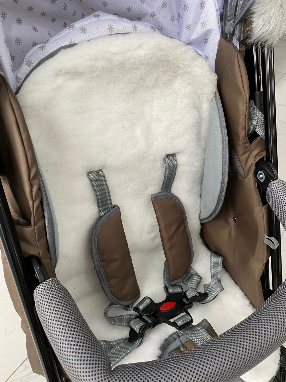 Коляска комбинированная «Ника Детям 7-5SK» коричневый (арт. НД7-5SK/2)