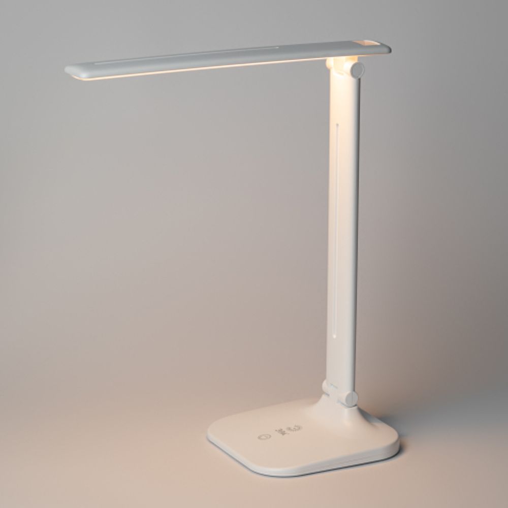 Настольный светильник ЭРА NLED-510-8W-W светодиодный аккумуляторный белый | Светодиодные настольные лампы