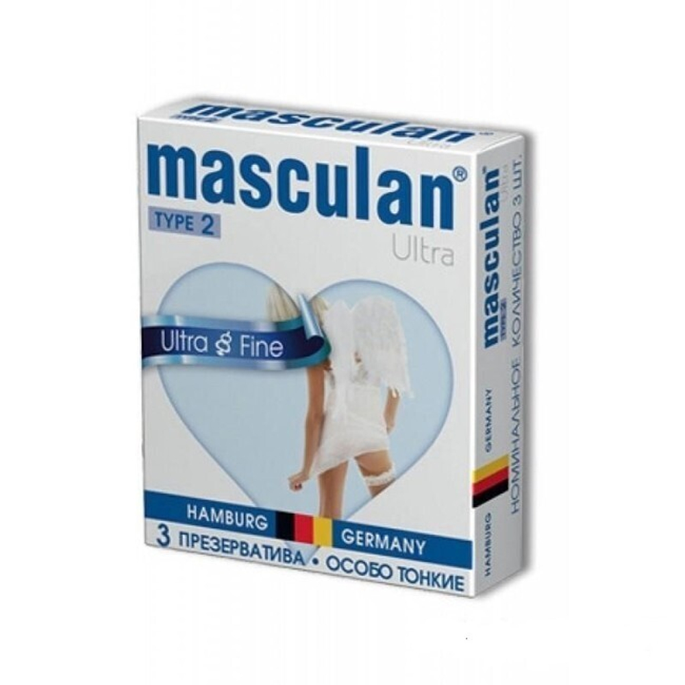 Презервативы Masculan Ultra Fine тип 2 (особо тонкие , 3 шт.)