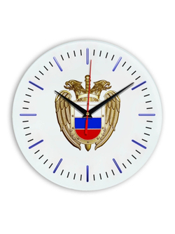 Настенные часы "Эмблема ФСО 52" Декор для дома, подарок