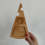 Менажница, сырница, в форме кусочка сыра .