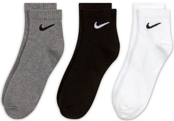 Теннисные носки Nike Everyday Lightweight Ankle 3P - разноцветный
