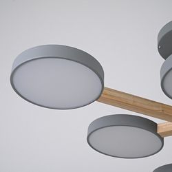 Люстра на штанге Imperiumloft TURNA Gray TURNA-B01