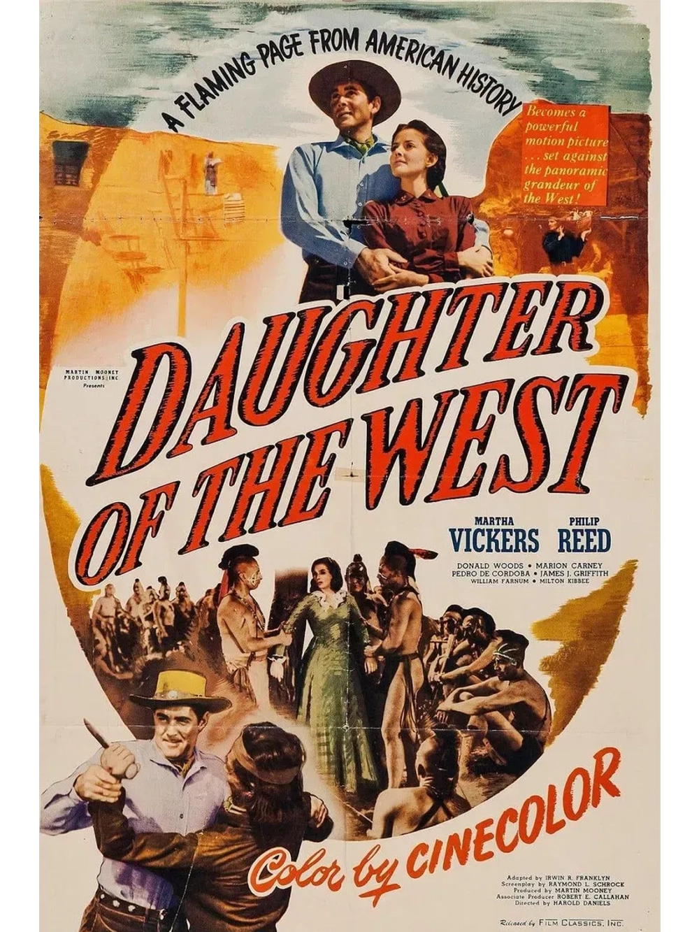 Дочь Запада (1949) (КИНО USB)