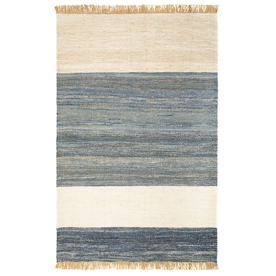 Ковер из джута, денима и шерсти hyderabad из коллекции ethnic, 160х230см