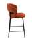 Стул полубарный Блейз букле терракотовый