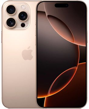 Apple iPhone 16 Pro dual-SIM 256 ГБ, «песчаный титановый»
