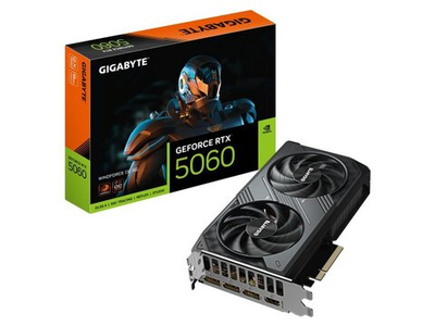 Видеокарта Gigabyte Nvidia GeForce RTX 5060 WINDFORCE [GV-N5060WF2OC-8GD]
